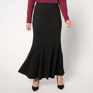 Elegant Maxi Modal Spandex Skirt NWT